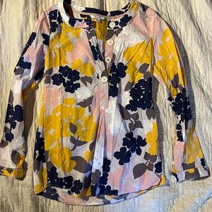 EUC Boden Floral Tunic - Size US 6/UK 10